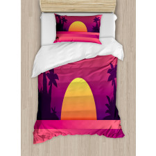 Dramatic and Exotic Scene Duvet Cover Set