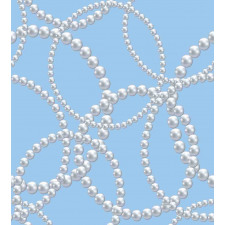 Pearl Necklace Bracelet Duvet Cover Set