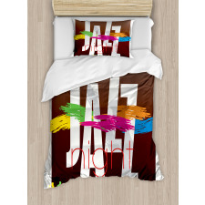 Jazz Performers Retro Duvet Cover Set