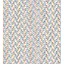 Diagonal Colorful Streaks Duvet Cover Set