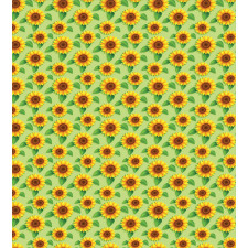 Summer Sunflowers Art Duvet Cover Set