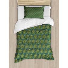 Floating Leaves Duvet Cover Set