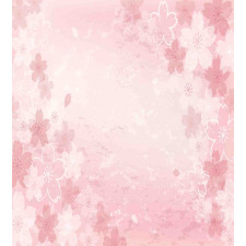 Cherry Blossom Floral Art Duvet Cover Set