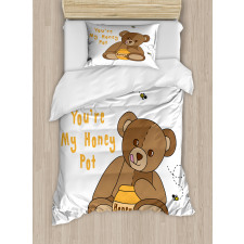 You're My Honey Pot Bear Duvet Cover Set