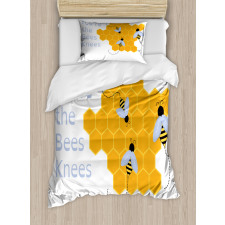 You are the Bees Knees Duvet Cover Set