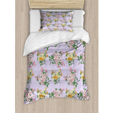 Bouquet of Flowers Style Duvet Cover Set