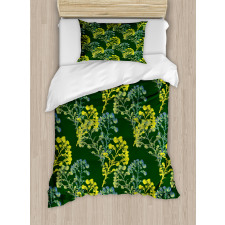 Helichrysum Yarrow Branches Duvet Cover Set