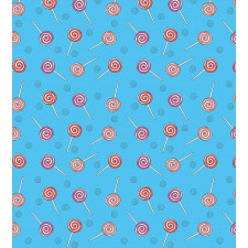 Retro Swirl Tasty Lollipops Duvet Cover Set