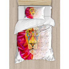 Lion Head Duvet Cover Set