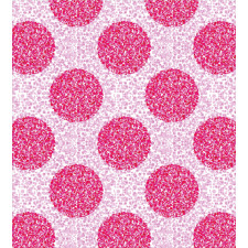 Round Bubbles Polka Dots Duvet Cover Set