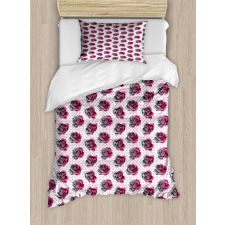 Detailed Roses Art Duvet Cover Set