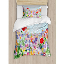 Summer Blooms Duvet Cover Set