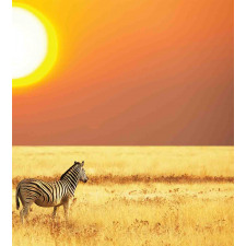 Tropical Animal Sunset Duvet Cover Set