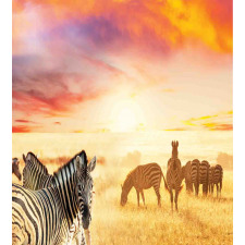 South Wild Zebra Duvet Cover Set