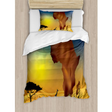 Tropical Wild Animal Duvet Cover Set