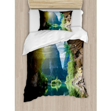 Mountain Sky Scenery Duvet Cover Set