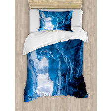 Glacier Frozen Cave Duvet Cover Set