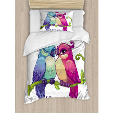 Branch with Heart Duvet Cover Set
