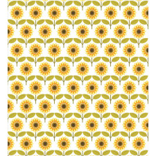 Sunflowers Retro Country Duvet Cover Set