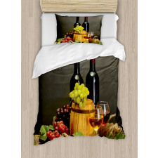 Themed Bottles France Duvet Cover Set