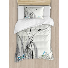 Boho Nature Spring Duvet Cover Set