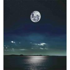 Full Moon in the Sea Duvet Cover Set
