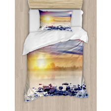 Magic Aurora Borealis Duvet Cover Set