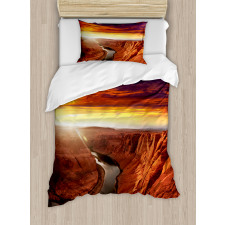 Mystic Cliff Duvet Cover Set