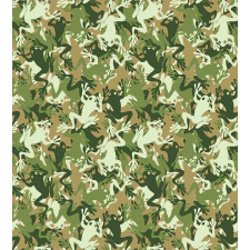 Skull Camouflage Design Duvet Cover Set