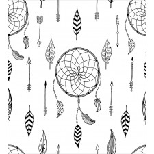 Folk Feathers Arrow Duvet Cover Set