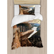 River Canyon Norway Duvet Cover Set