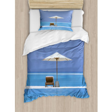 Ocean Seascape Beach Duvet Cover Set