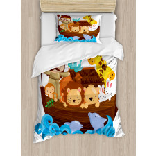 Animals in Nature Duvet Cover Set