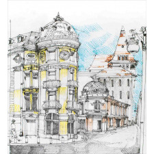 European City Sketch Duvet Cover Set