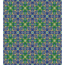 Oriental Damask Duvet Cover Set