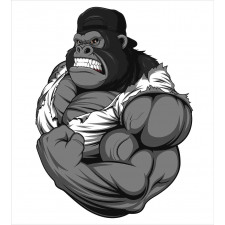 Animal Athlete Gorilla Duvet Cover Set