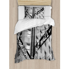 Broadway NYC Photo Duvet Cover Set