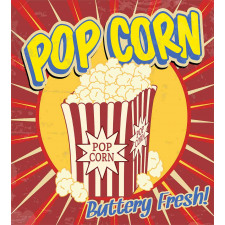 Pop Corn Movie Snack Duvet Cover Set