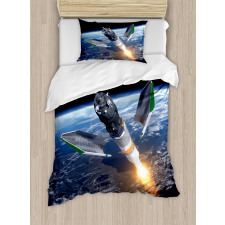 Spacecraft Cosmos Duvet Cover Set