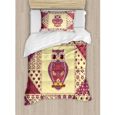 Nocturnal Animal Pattern Duvet Cover Set