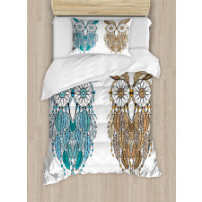 Farsighted Birds Duvet Cover Set