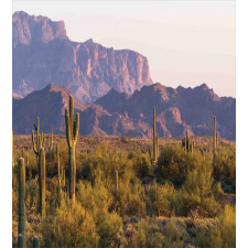 Cactus Mountain in Spring Duvet Cover Set