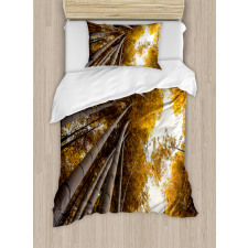 Fall Landscape Bamboo Duvet Cover Set