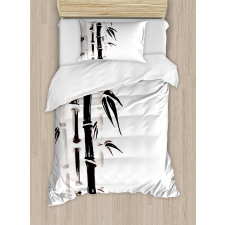 Bamboo Pattern Duvet Cover Set