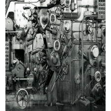 Machine in Factory Duvet Cover Set