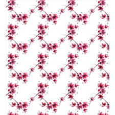 Petal Flower Ethnic Duvet Cover Set