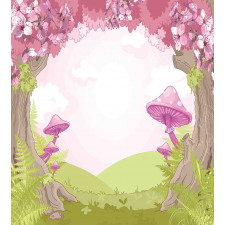 Fairytale Land Blooms Duvet Cover Set
