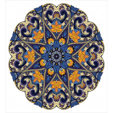 Floral Mandala Motif Duvet Cover Set