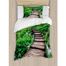 Pathway Stream Jungle Duvet Cover Set