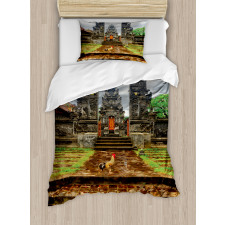 Architecture Gate Building Duvet Cover Set